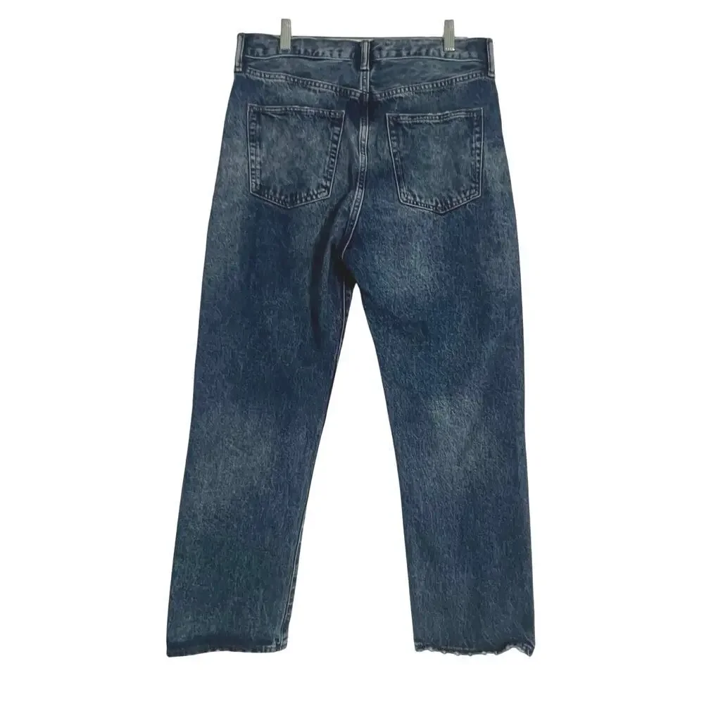 Gap Men’s Original Fit Medium Wash Distressed‎ Buttonfly Denim Jeans- Size 31x30